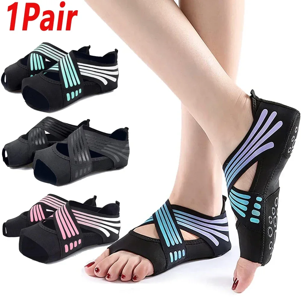 Medias Para Pilates Y Yoga - 1Pair Professional Non-slip Gym Yoga Shoes
