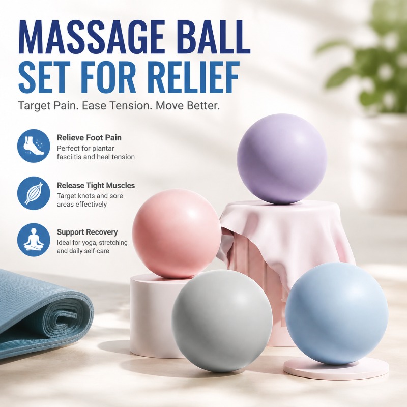 Silicone Fitness Fascia Ball S - Pilates Ball Mini recension och pris