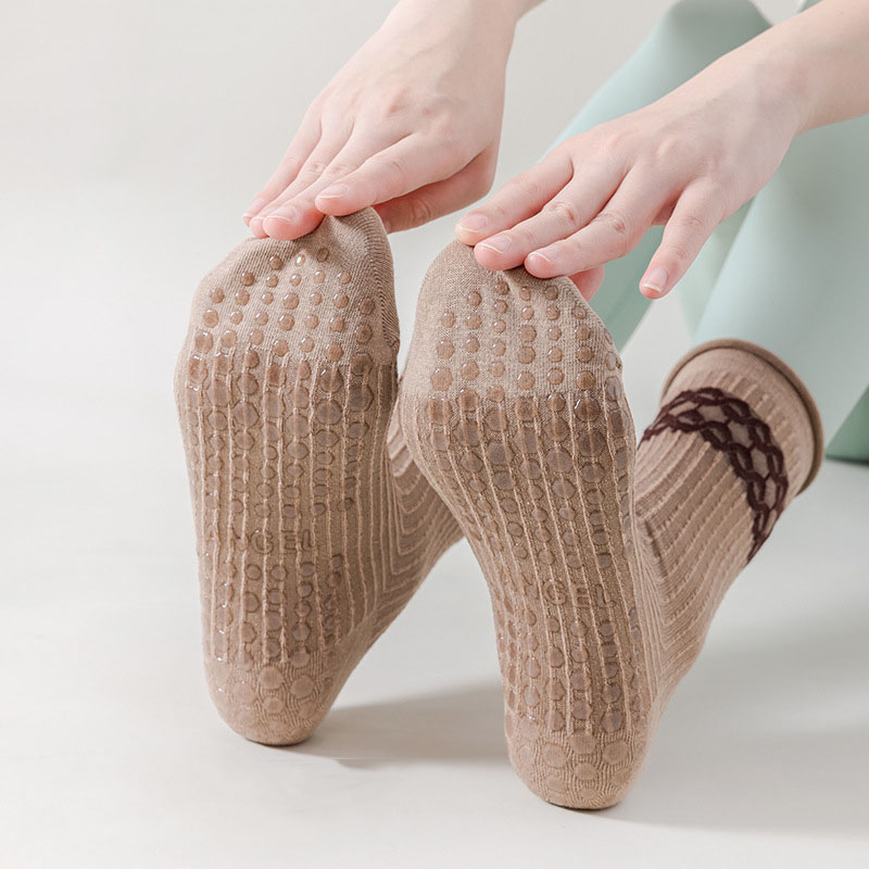 Yoga Socks Women Cotton Roll-e - Medias Para Pilates Y Yoga recension och pris
