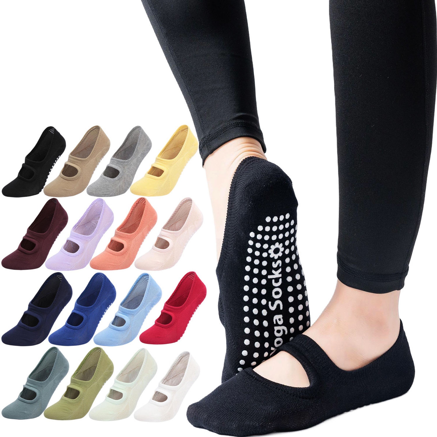 High Quality Women Yoga Socks  - Medias Para Pilates Y Yoga recension och pris