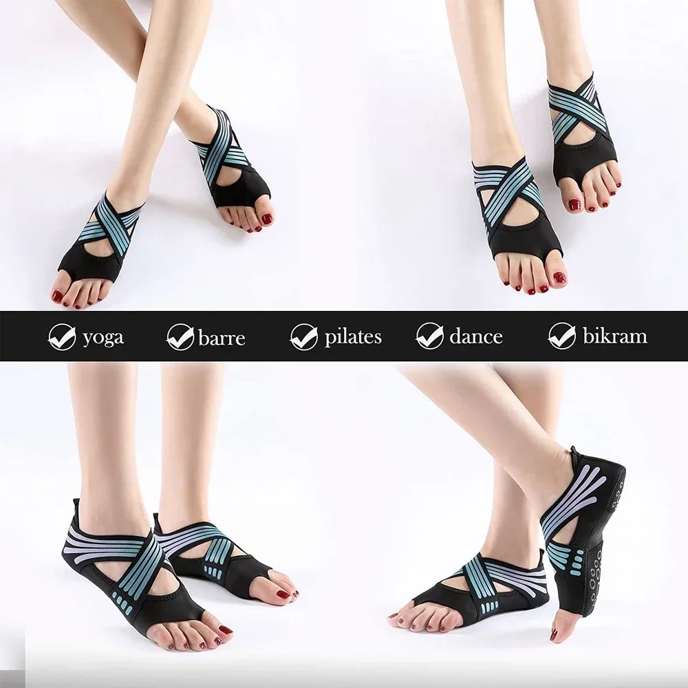 1Pair Professional Non-slip Gy - Medias Para Pilates Y Yoga recension och pris