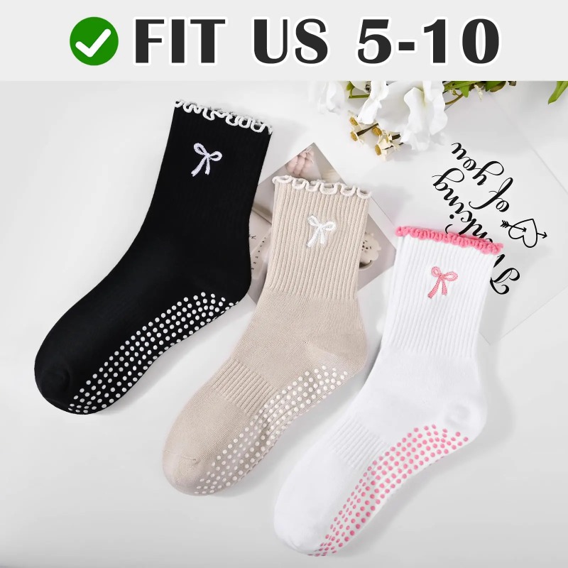 Professional Yoga Socks, Cotto - Pilates & Yoga En Talavera Raquel Díaz recension och pris