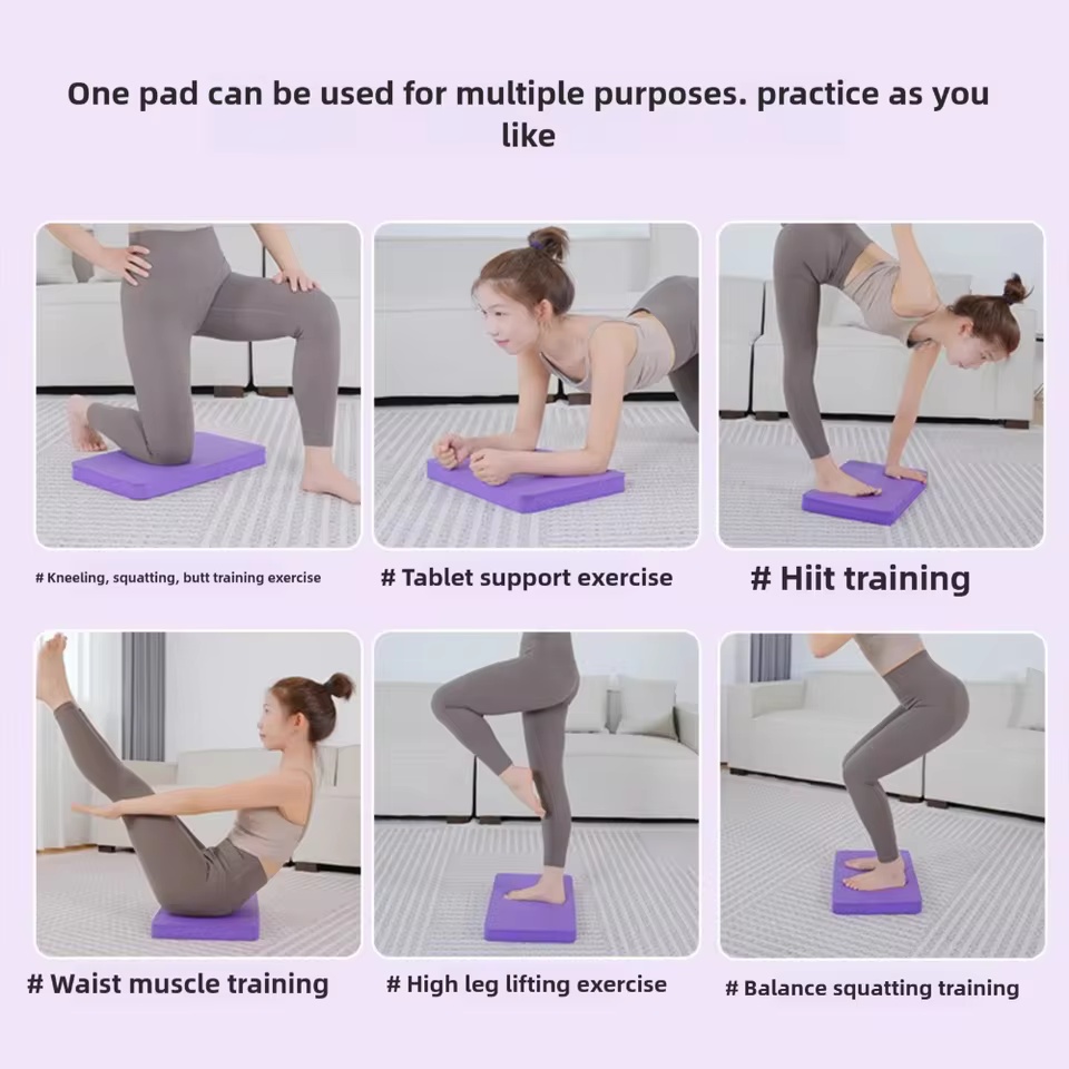 1pc Non‑Slip Foam Balance Pad, - Pilates Yoga Matte recension och pris