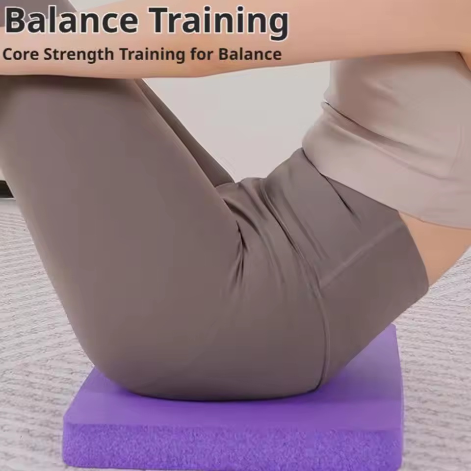 1pc Non‑Slip Foam Balance Pad, - Pilates Yoga Matte recension och pris