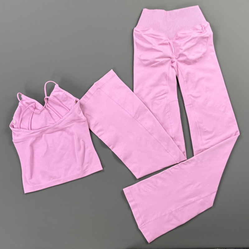 HISTELLO 2Pcs Vision Flares Le - Pilates Yoga Leggings recension och pris