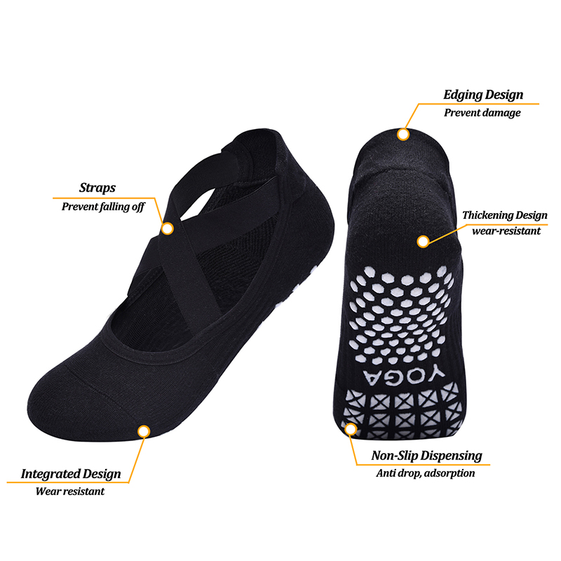 Women Non-Slip Yoga Socks Sili - Medias Para Pilates Y Yoga recension och pris