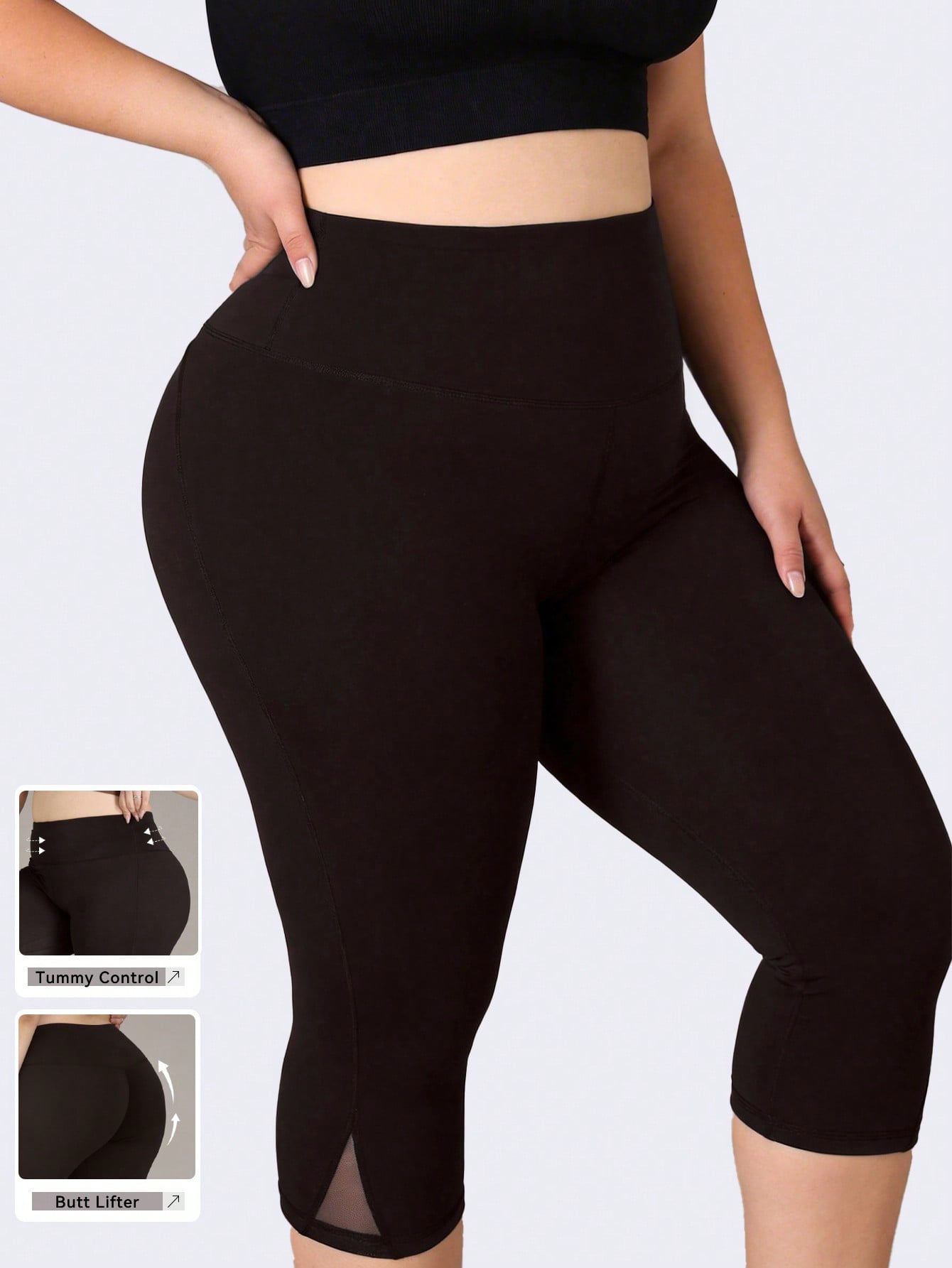 Plus Size Gym Leggings Women M - Pilates Yoga Leggings recension och pris