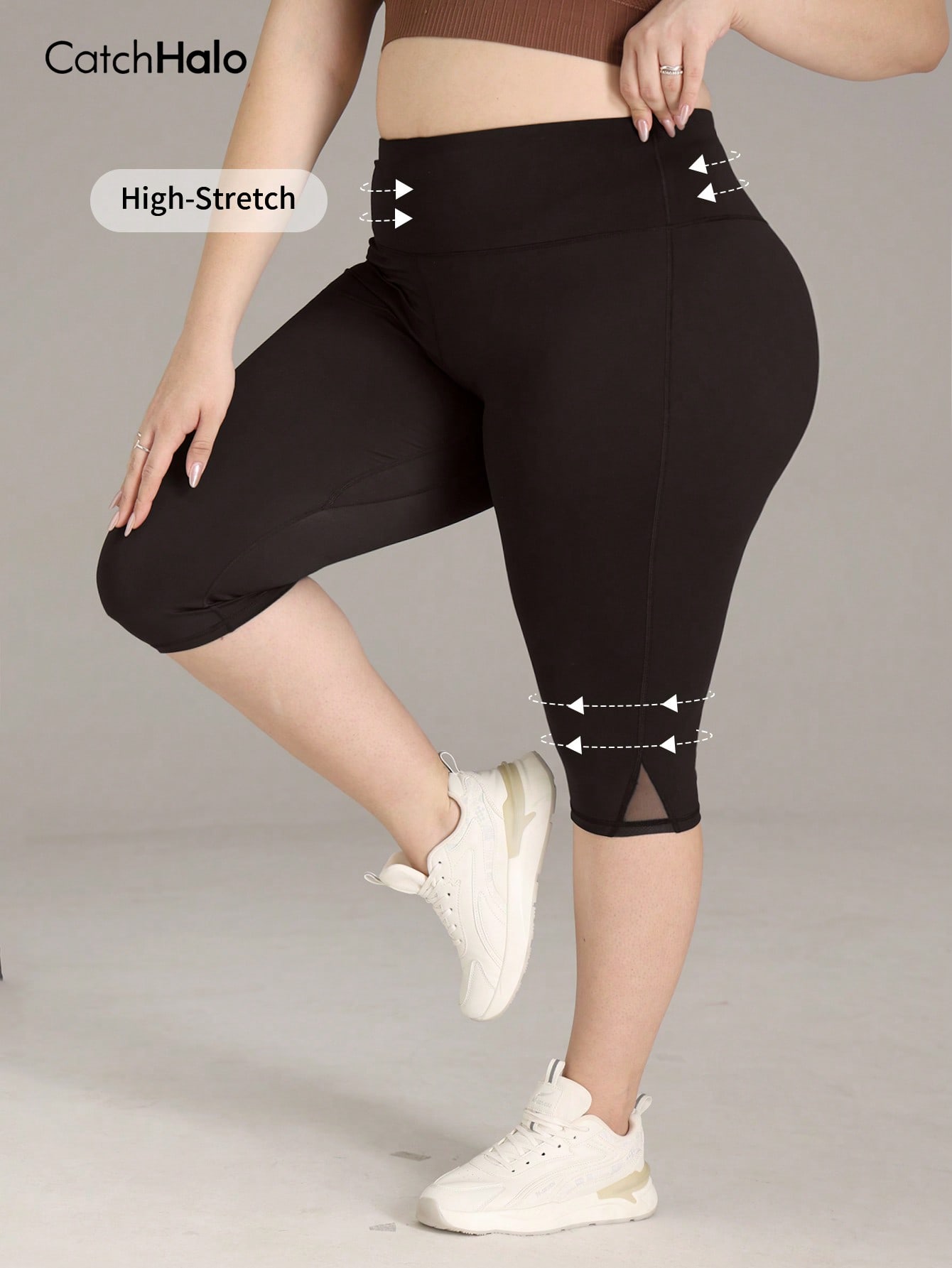 Plus Size Gym Leggings Women M - Pilates Yoga Leggings recension och pris
