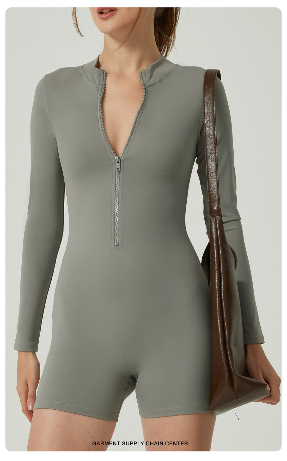 Long Sleeve Zipper Short Worko - Pilates Yoga One recension och pris