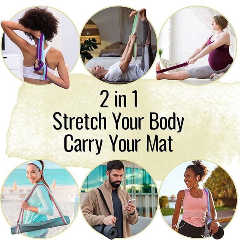 Adjustable Non Slip Strap, Sui - Pilates Yoga Matte recension och pris