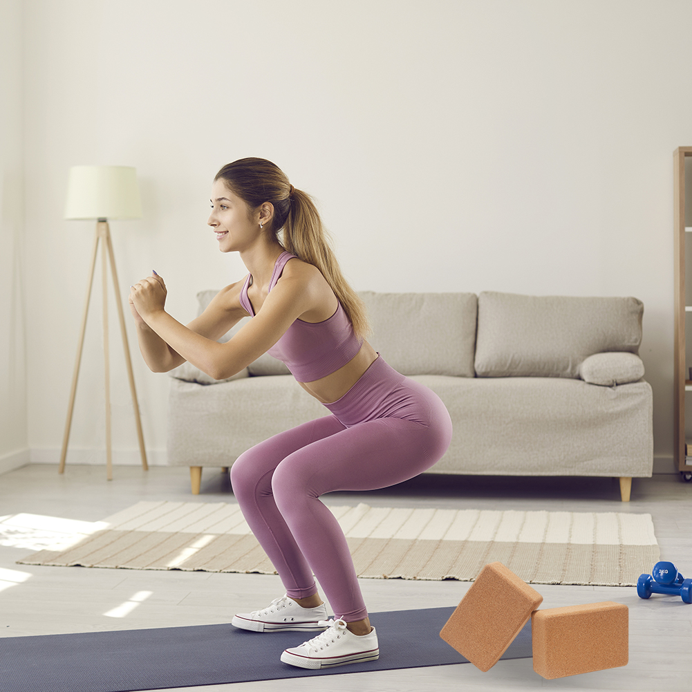 1 Piece Cork Yoga Blocks Yoga  - Pilates X Yoga recension och pris