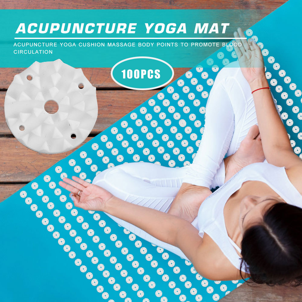 100pcs/set Lotus Acupressure Y - Pilates Yoga Matte recension och pris
