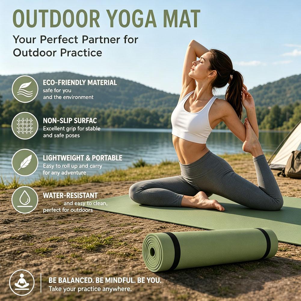 180x50cm Non-slip Pilates Yoga - Pilates Yoga Matte recension och pris